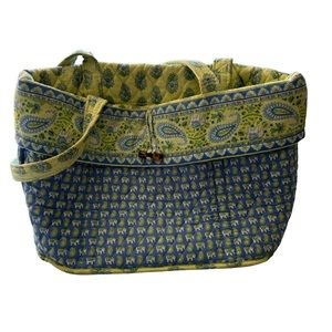 Green Vera Bradley Tote​